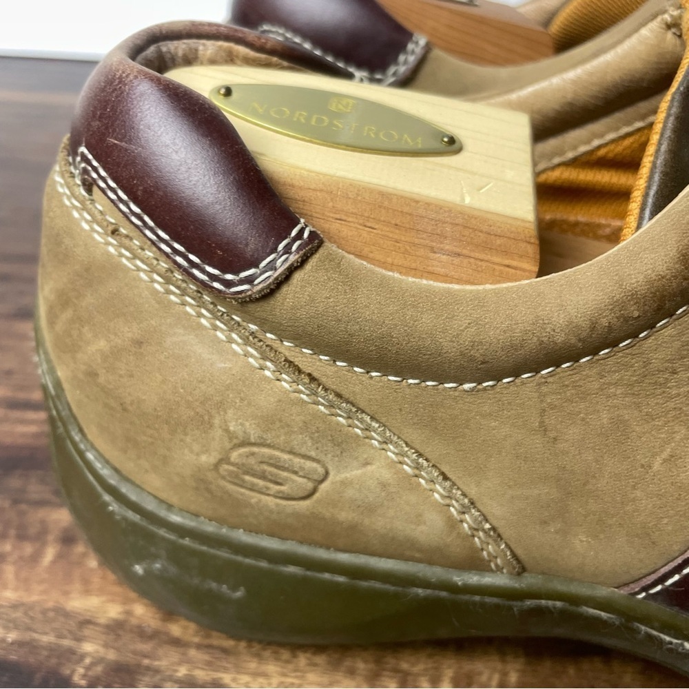 Skechers Brown Suede Textured Sole Men's Size 10 - Picture 12 of 13